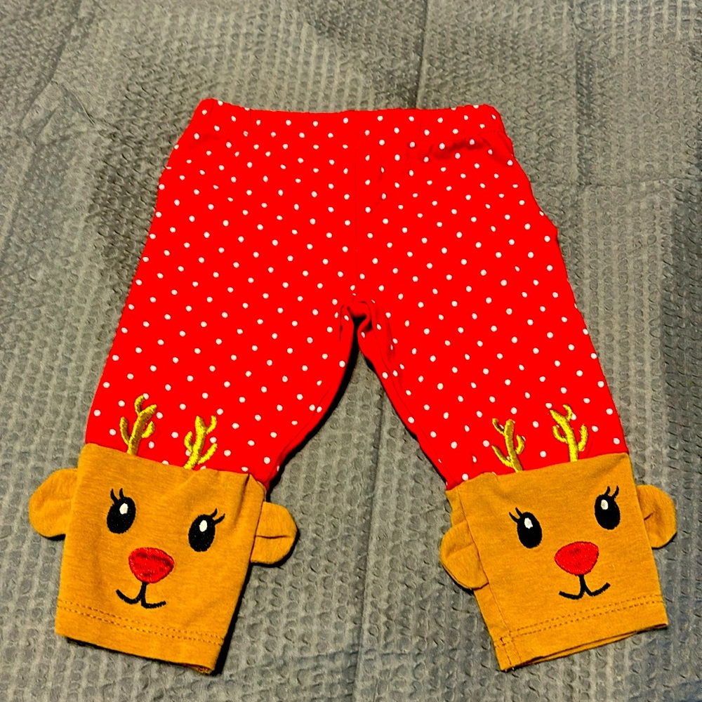 Reindeer pants - 6 mo